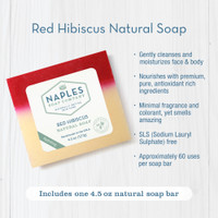 Red Hibiscus Natural Soap Key Benefits