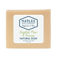 English Pear & Freesia Natural Soap