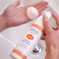 Sunkissed Foaming Body Wash in Hand