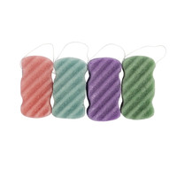 Purple Konjac Gentle Body Sponge All Colors