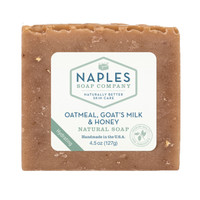Oatmeal Goat's Milk and Honey Natural Soap 4.5 oz