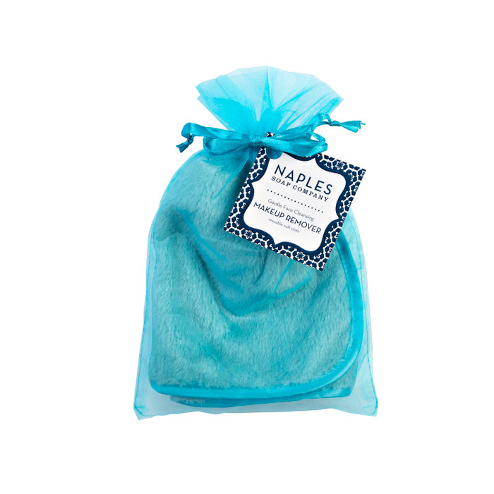 Light Blue Makeup Remover Cloth Naples Soap Company