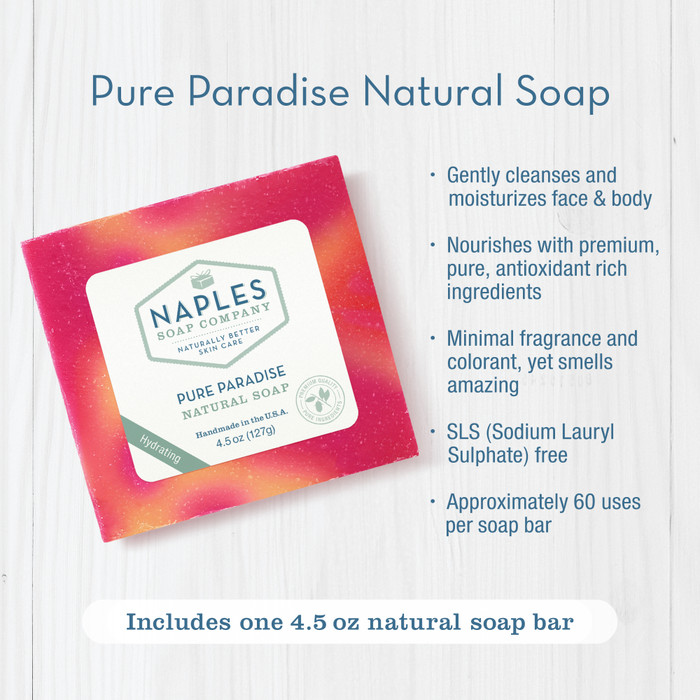 Pure & Natural Handmade Soap 4.5 oz.