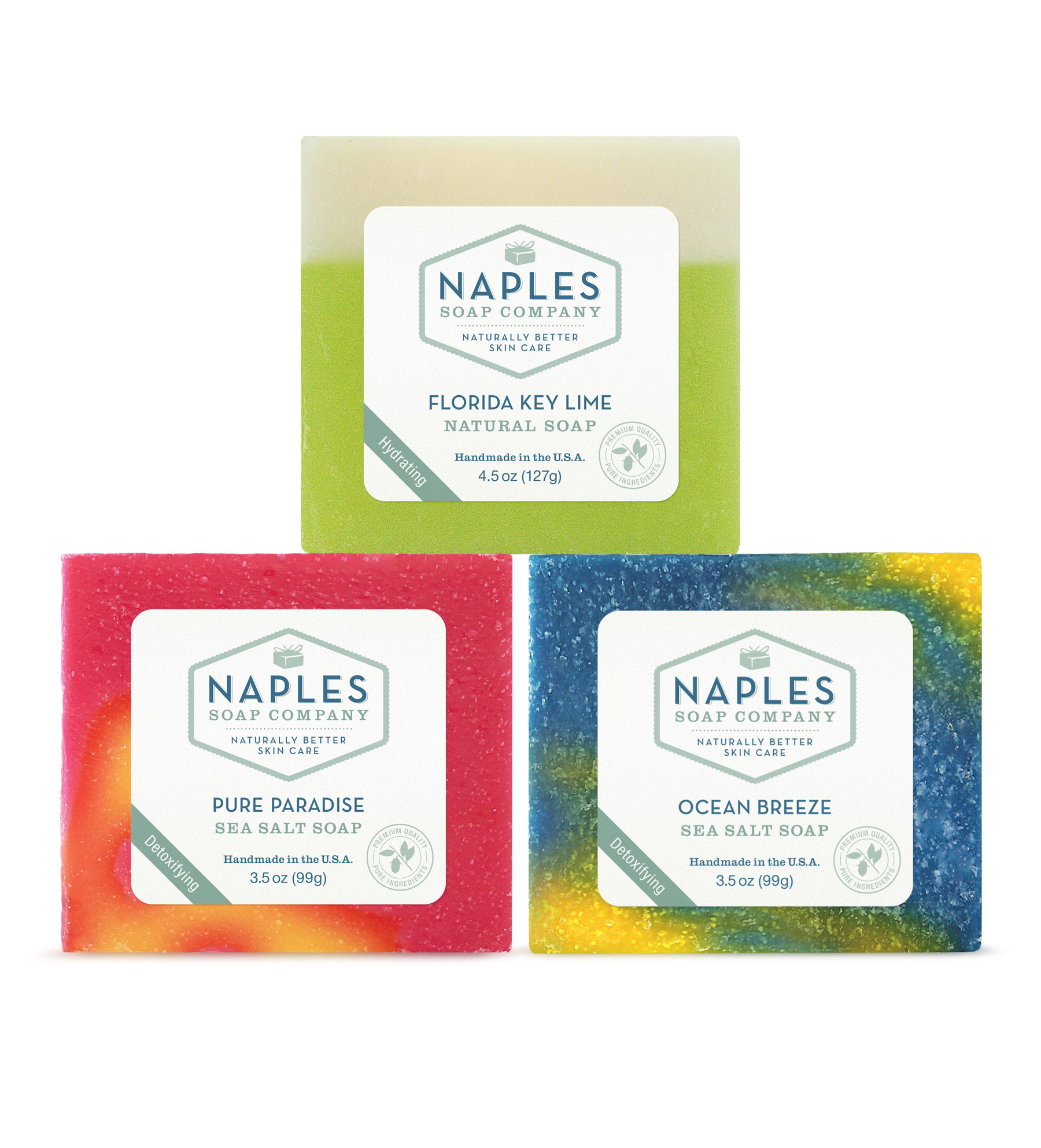 Natural and Sea Salt Soaps