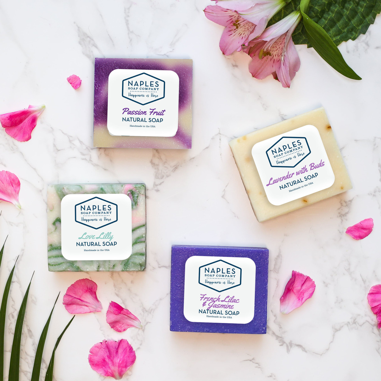 Image of Spring Bouquet Soap Stack