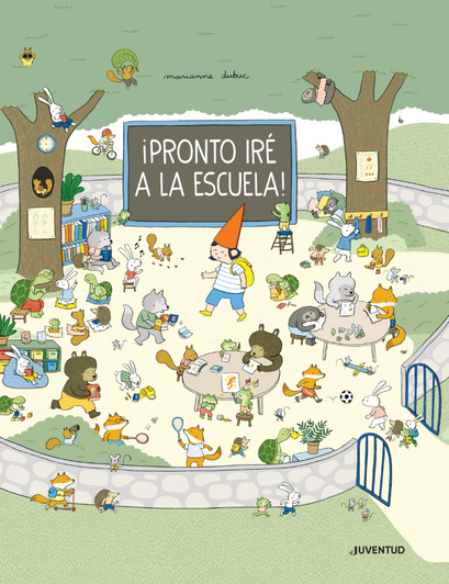 Pronto iré a la escuela, Marianne Dubuc