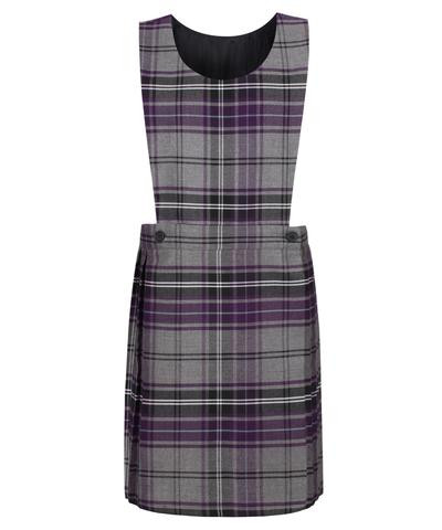 tartan pinafore