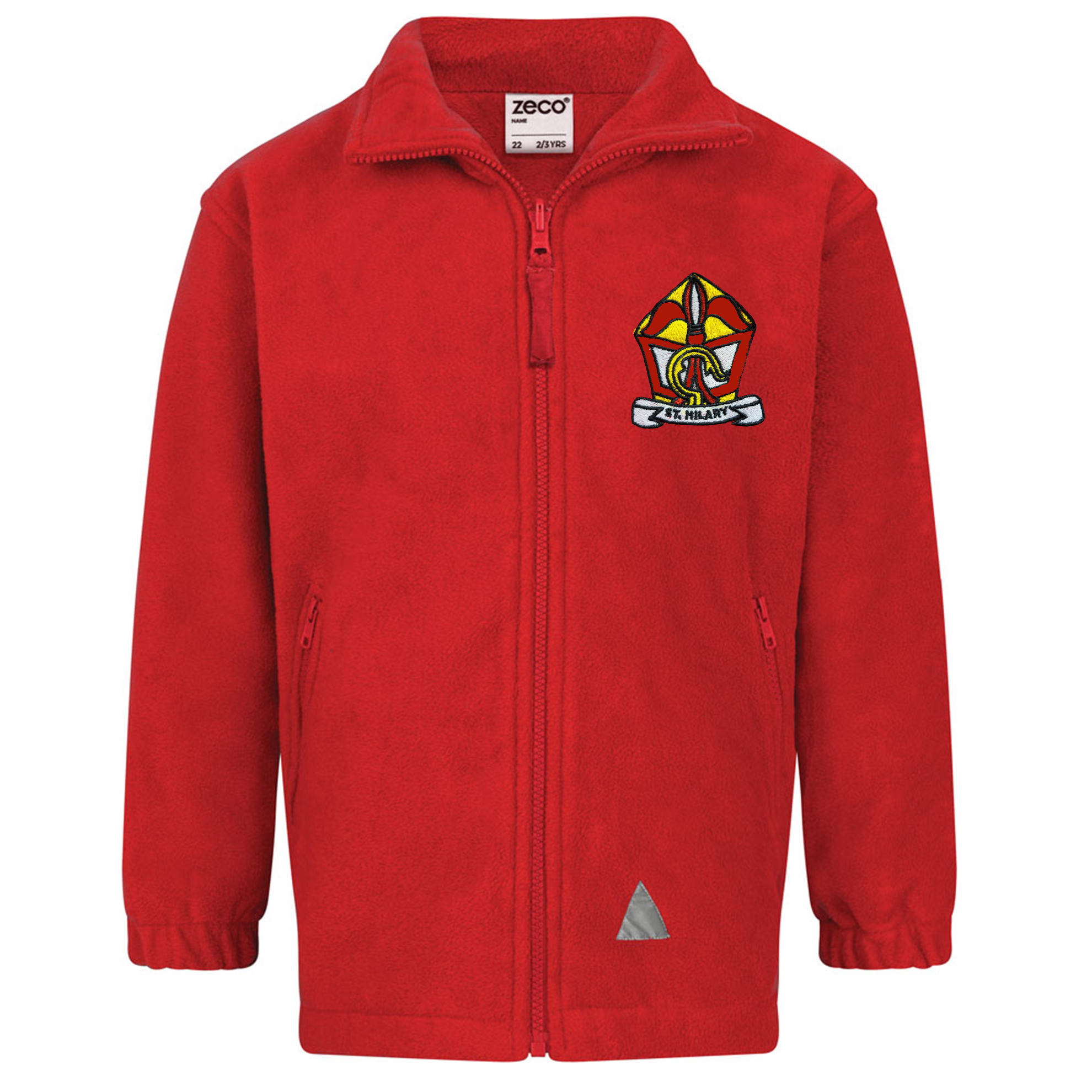 St. Hilary's Primary Fleece Jacket (Red or Black)