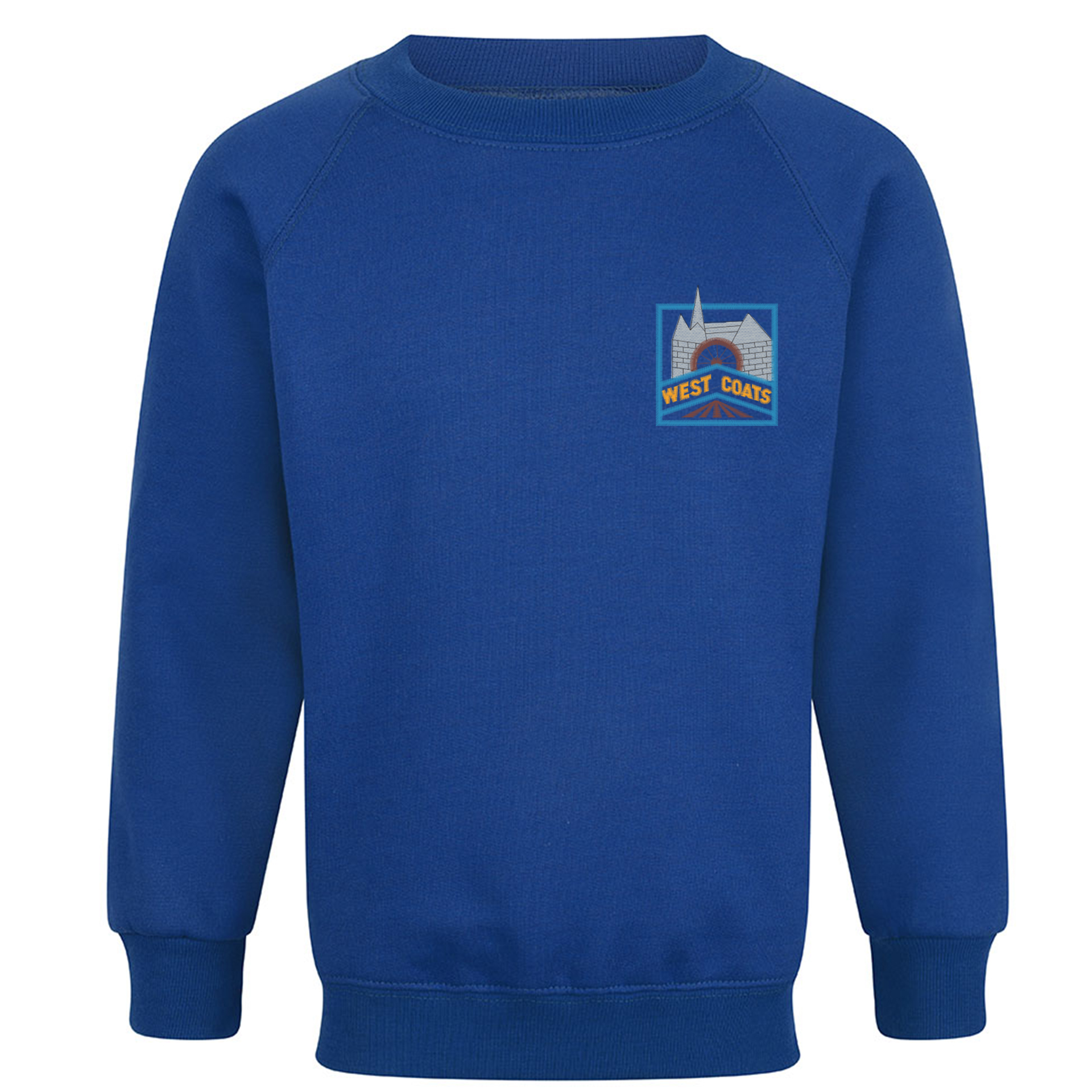 West Coats Primary Round Neck Sweatshirt