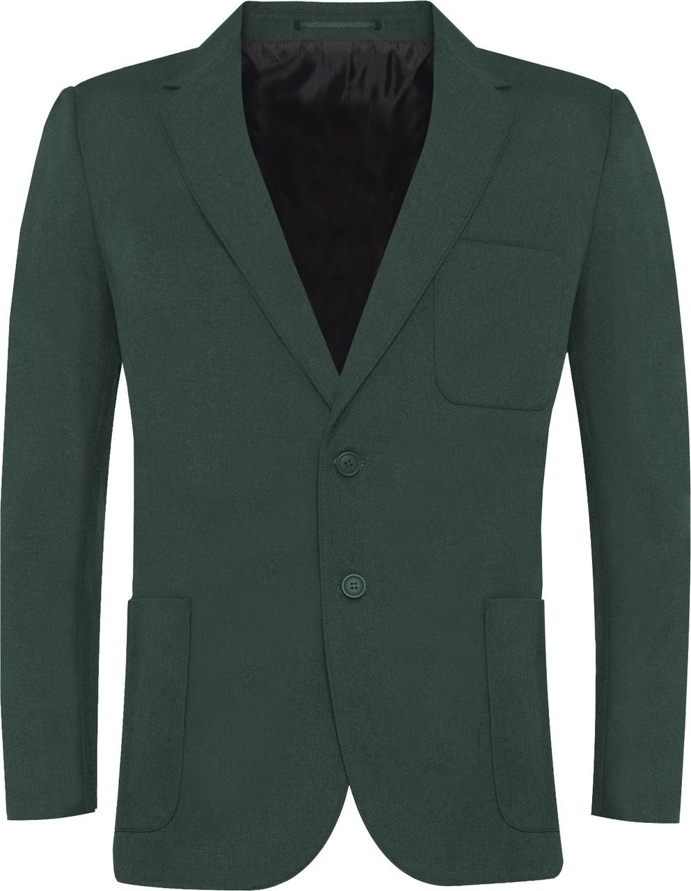 Green Polyester Blazer (Girls)