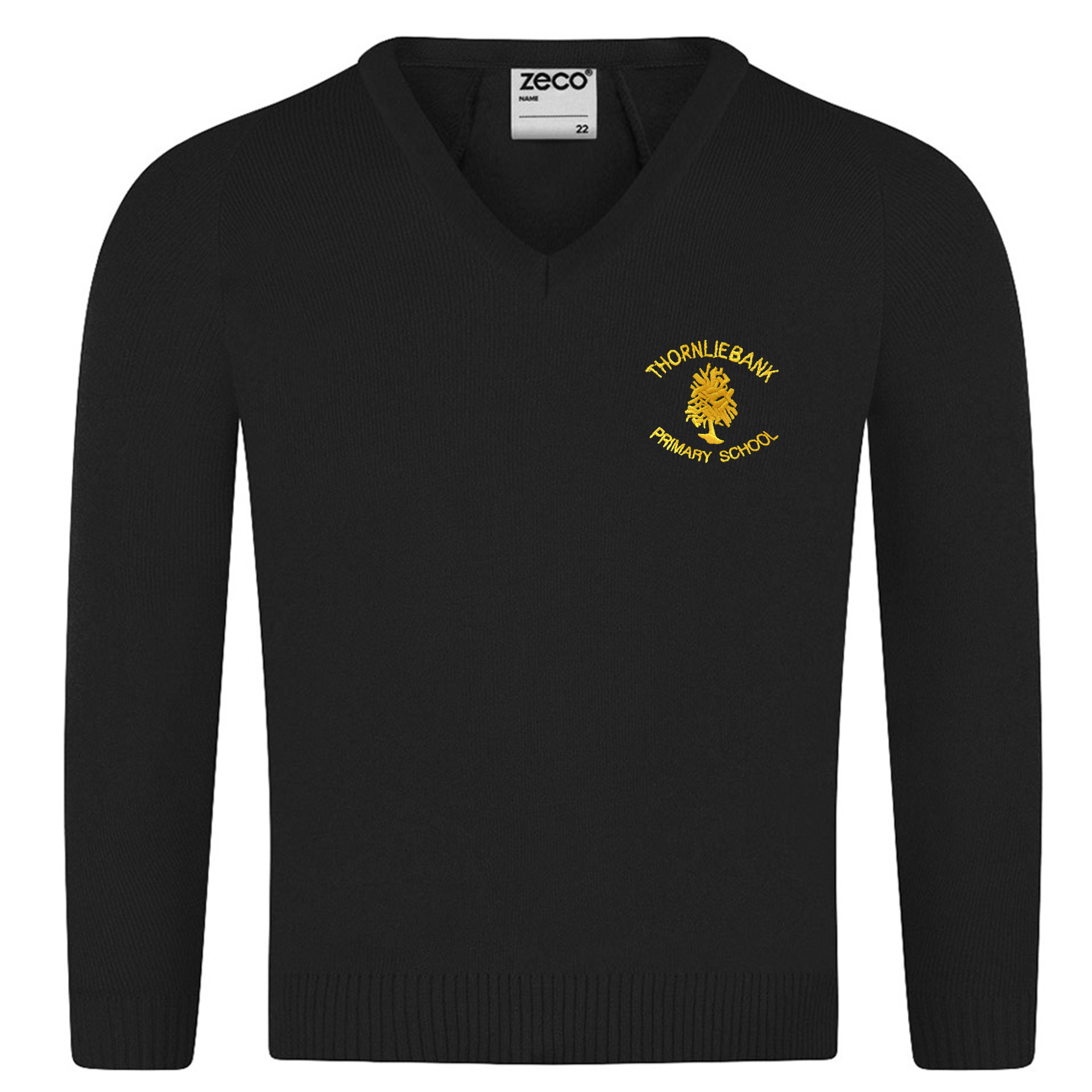 Thornliebank Knitted V Neck Jumper