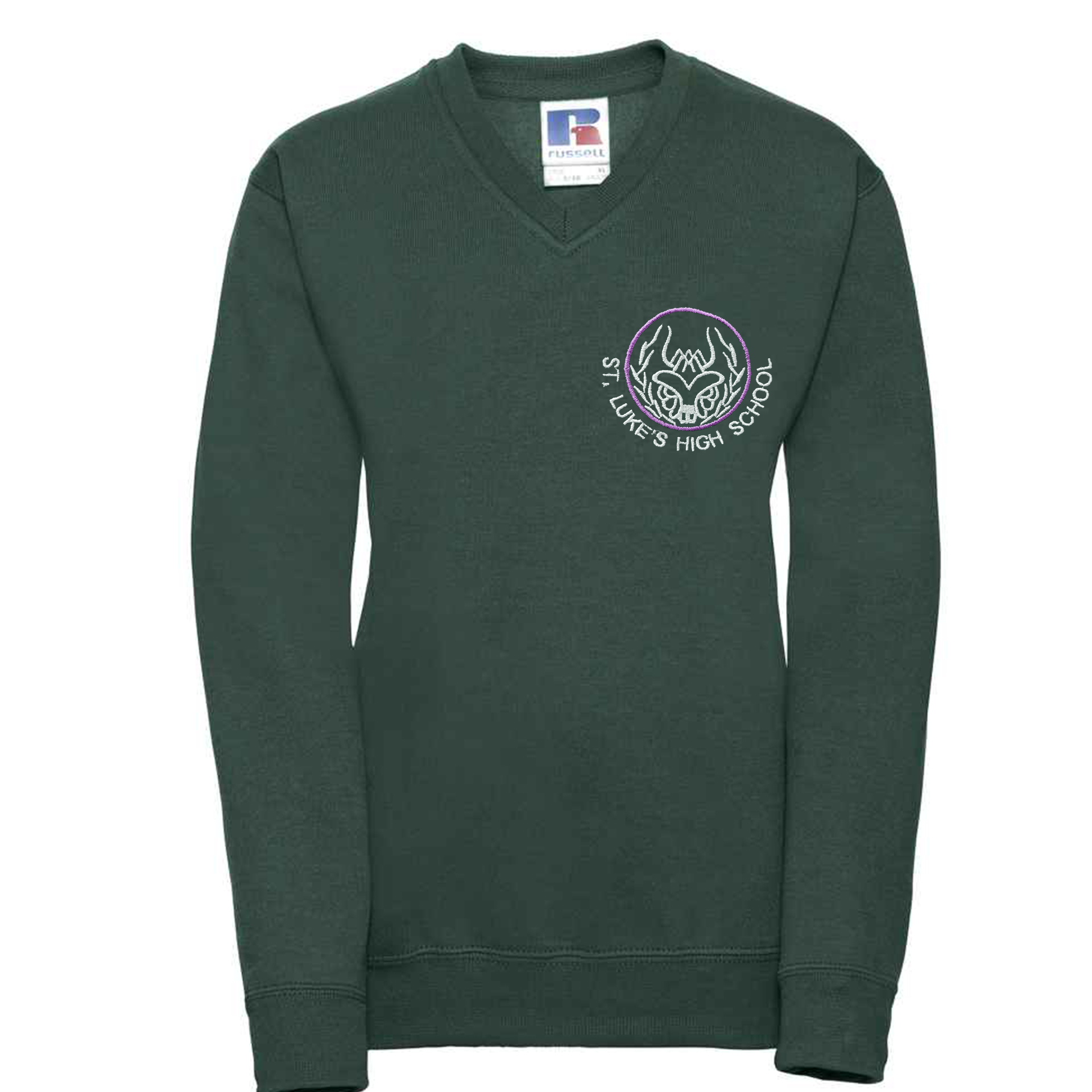 St Lukes V Neck Sweatshirt