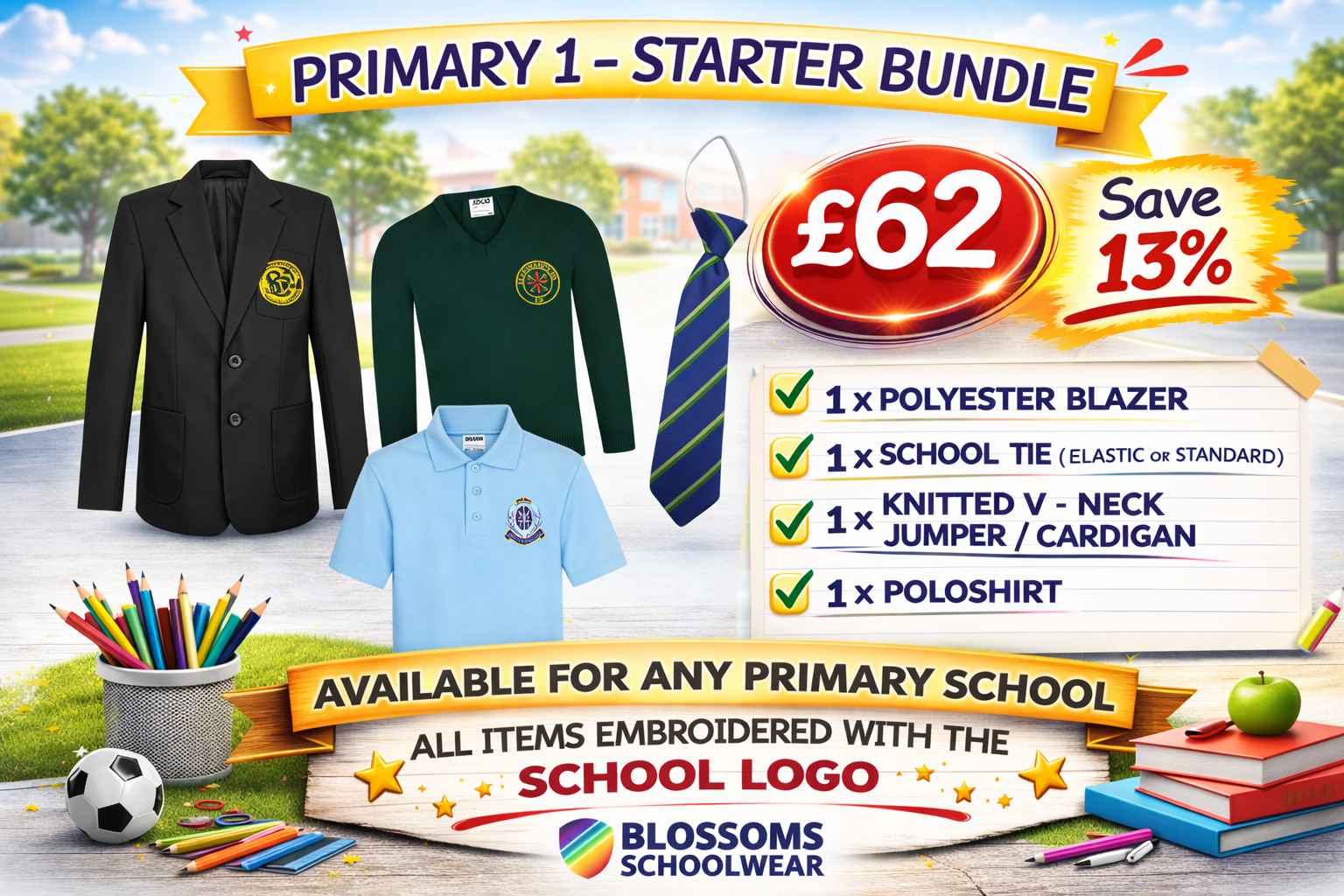 Primary 1 - Starter Bundle
