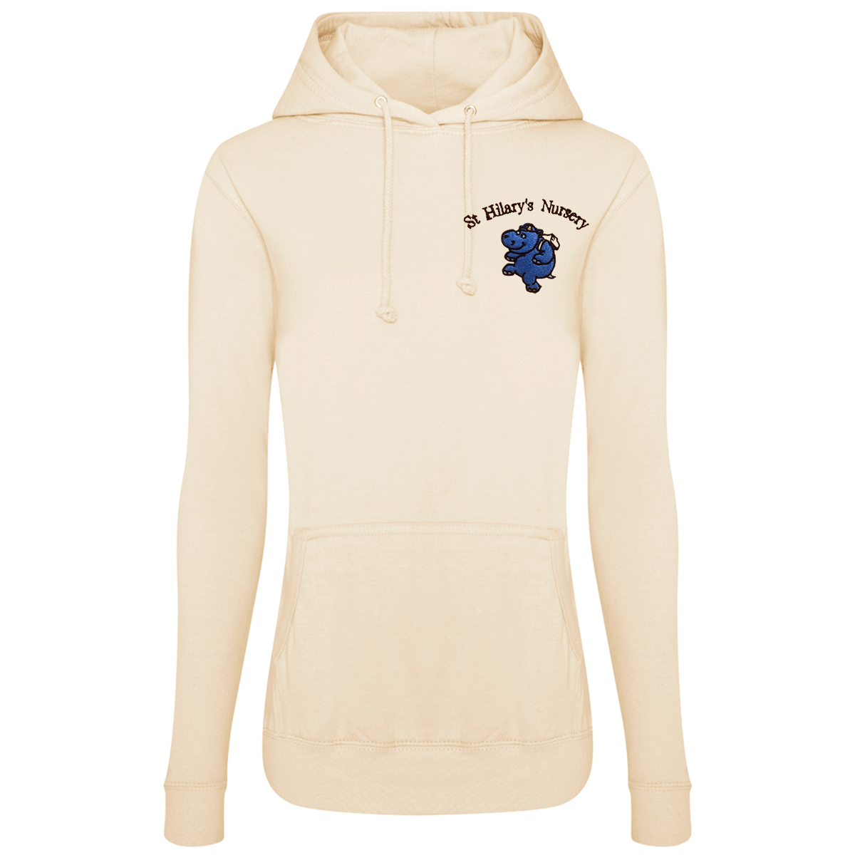 St Hilarys Nursery Ladies Fitted Hoodie