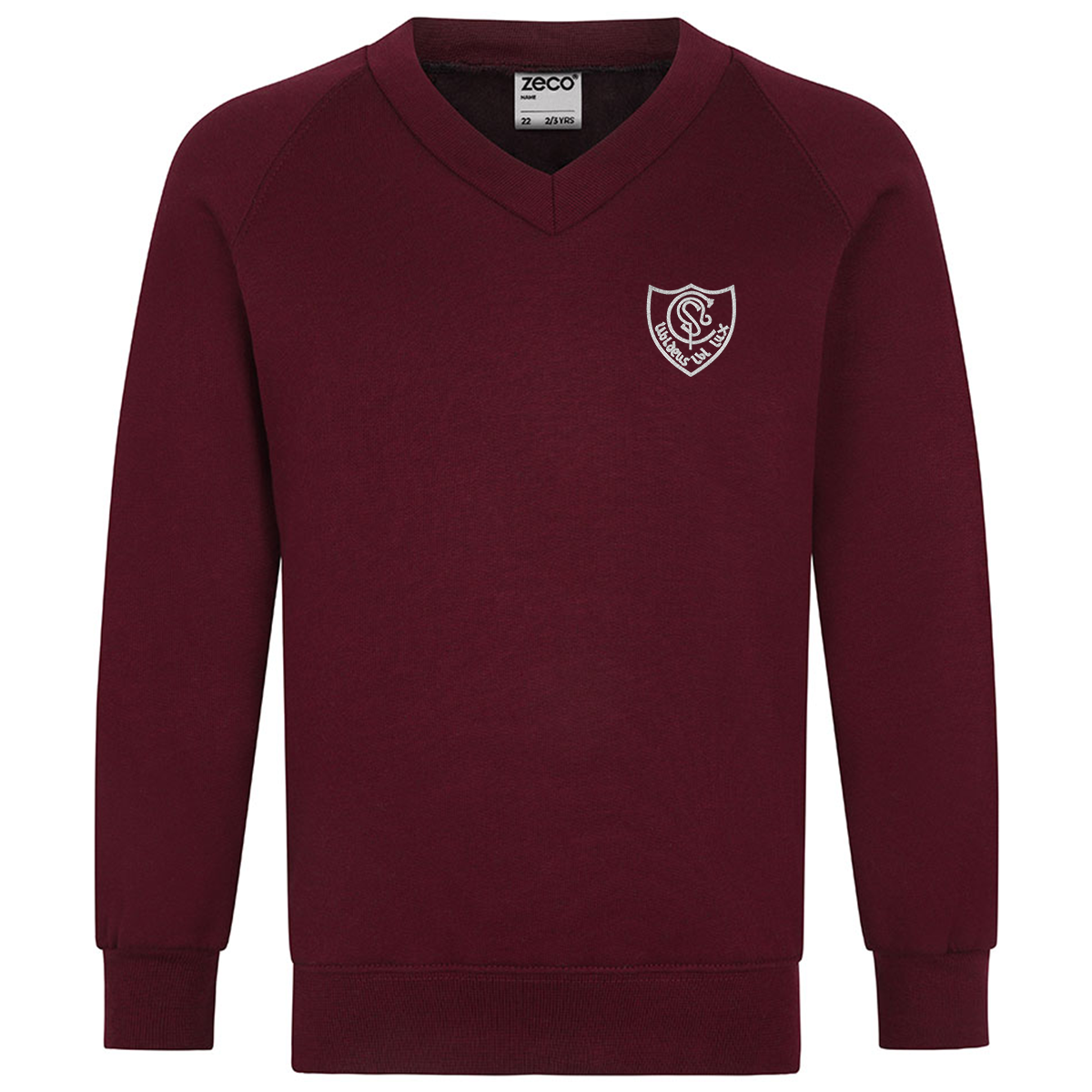 St Cadocs (Cambuslang) V Neck Sweatshirt