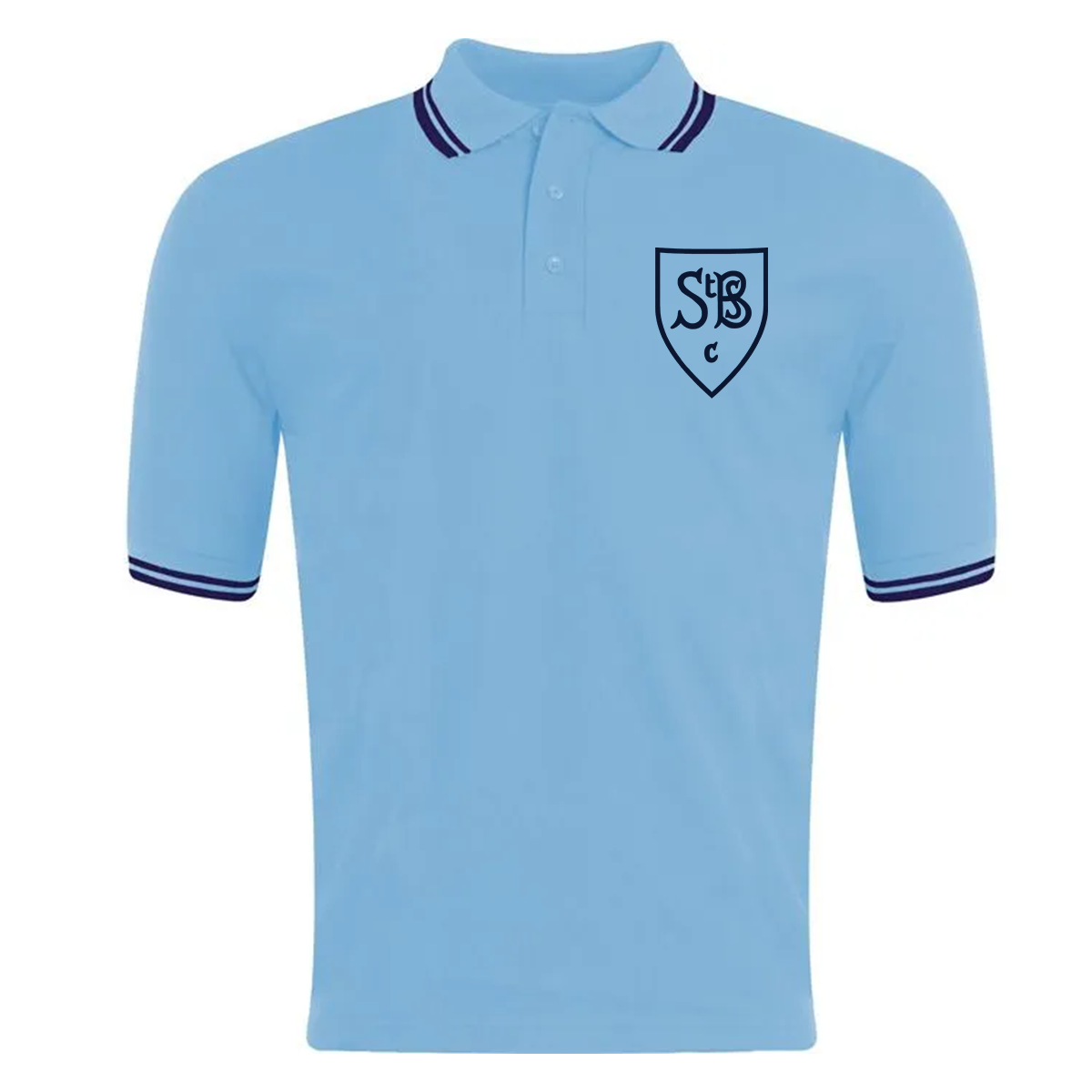St Brides Primary (Cambuslang) Tipped Poloshirt