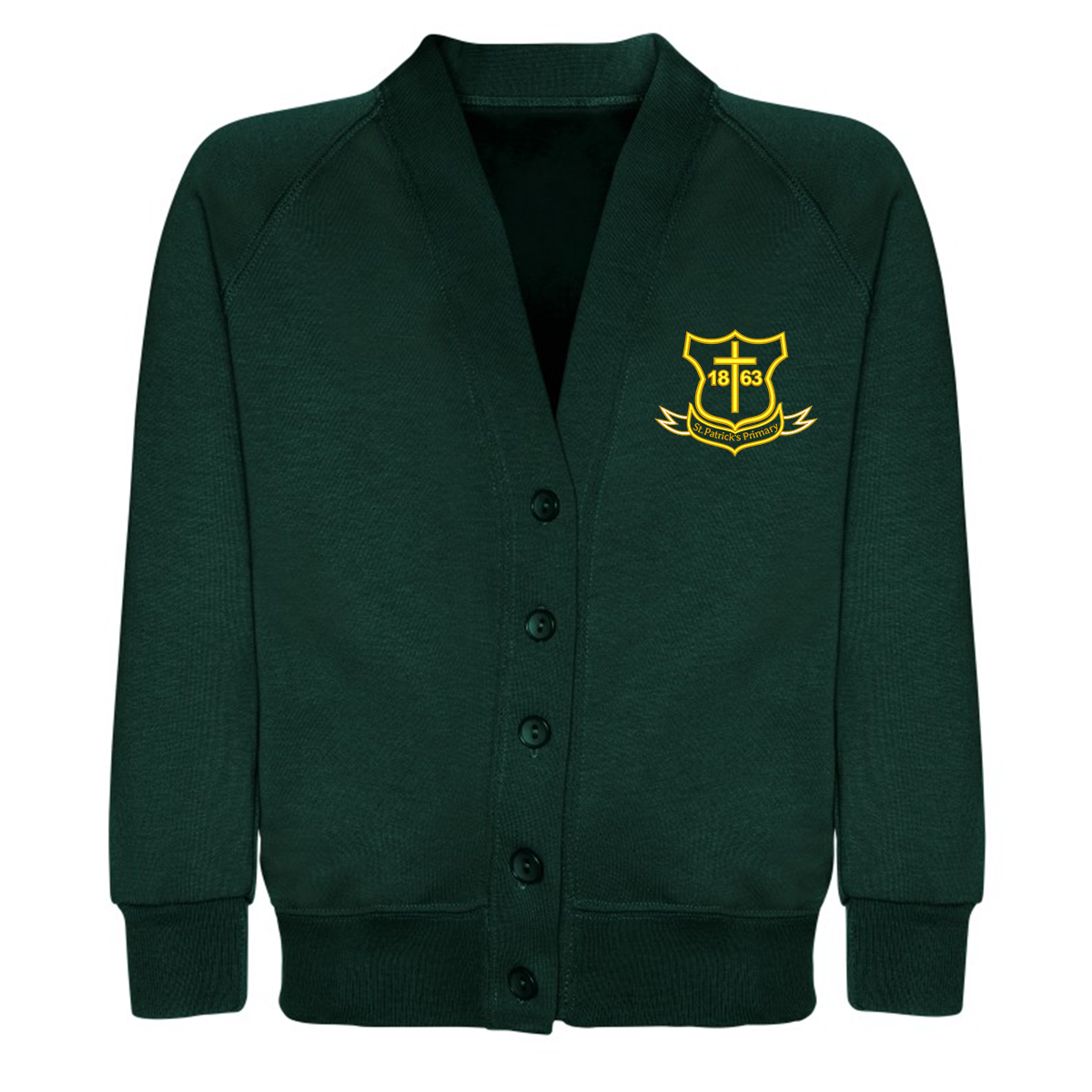 St Patrick's (Strathaven) Sweatshirt Cardigan