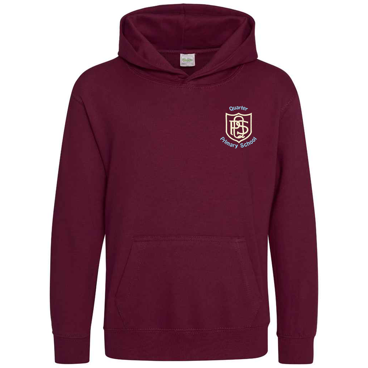 Quarter Hooded Pullover