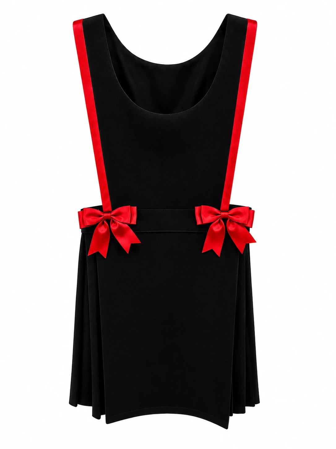 Black / Red Personalised Pinafore