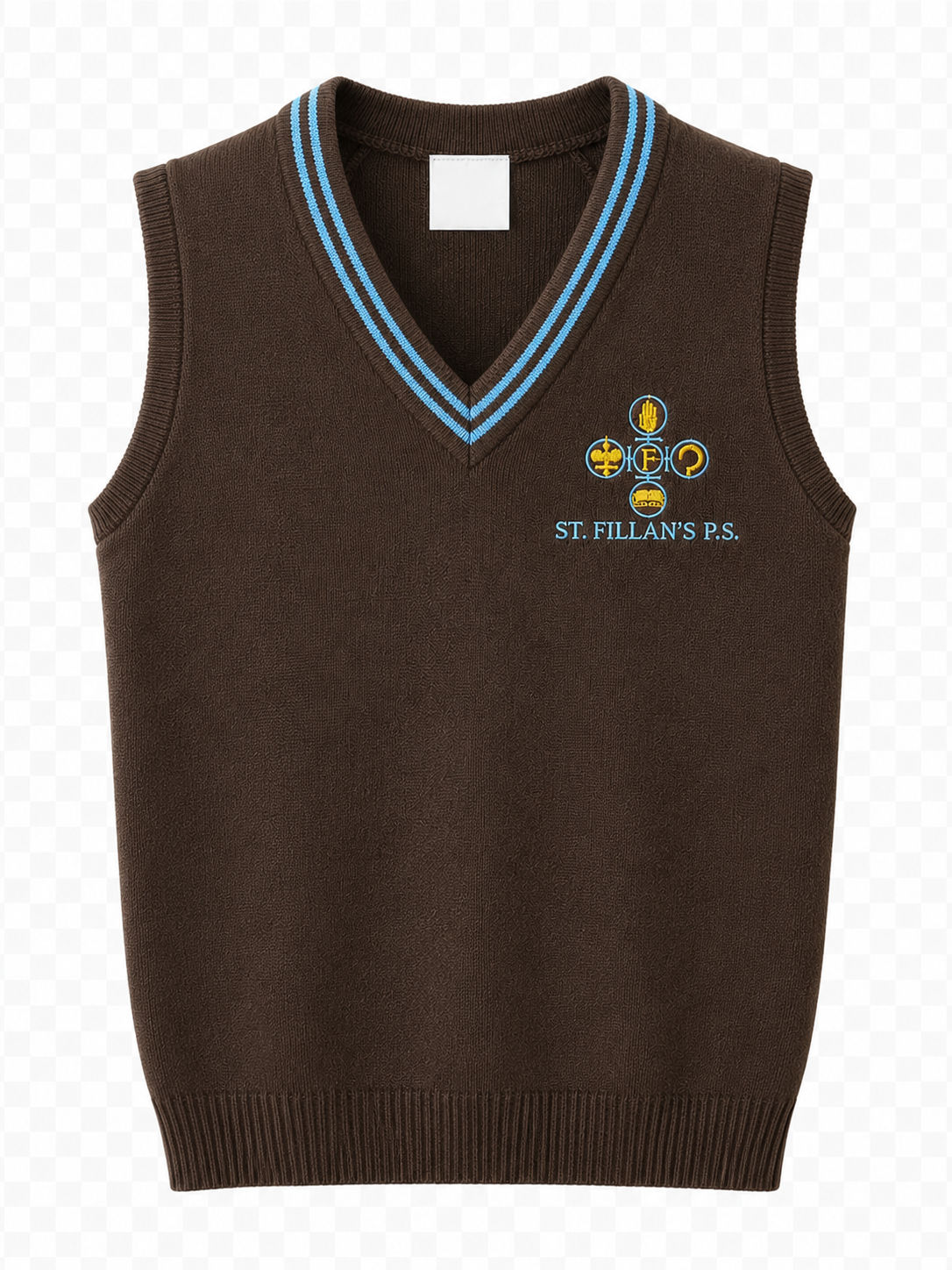 St. Fillan's Striped Knitted Tank Top