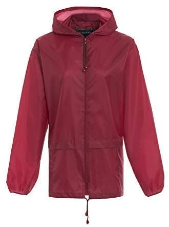 Netherlee Primary Burgundy Rainjacket