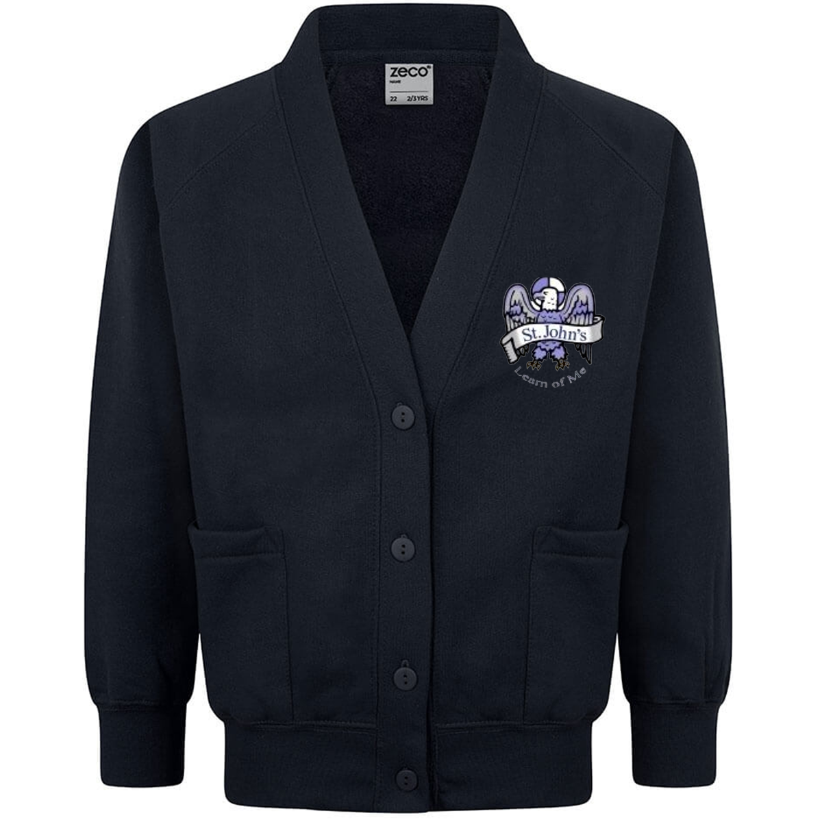 St.John's Barrhead Primary Sweatshirt Cardigan