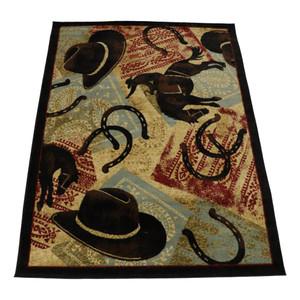 Full view of the rug laid out. Full view of the rug laid out.