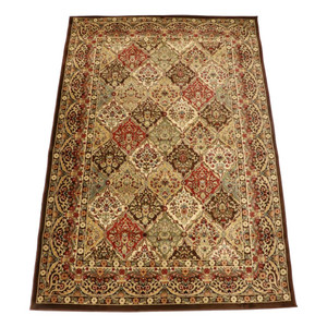Full view of the rug laid out showing detail. Full view of the rug laid out showing detail.