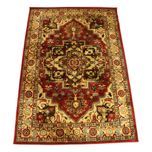 Full view of the rug laid out showing detail. Full view of the rug laid out showing detail.