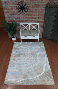 Full view of the rug laid out showing design details. Full view of the rug laid out showing design details.