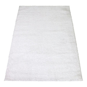 Full view of the shag rug laid out showing detail. Full view of the shag rug laid out showing detail.