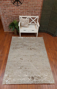 Full view of the rug laid out showing design details. Full view of the rug laid out showing design details.