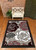 Full view of the rug laid out showing design and details. Full view of the rug laid out showing design and details.