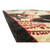 Close up of the side of the rug showing detail and texture. Close up of the side of the rug showing detail and texture.