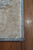 Close up of the corner of the rug showing detail and texture. Close up of the corner of the rug showing detail and texture.