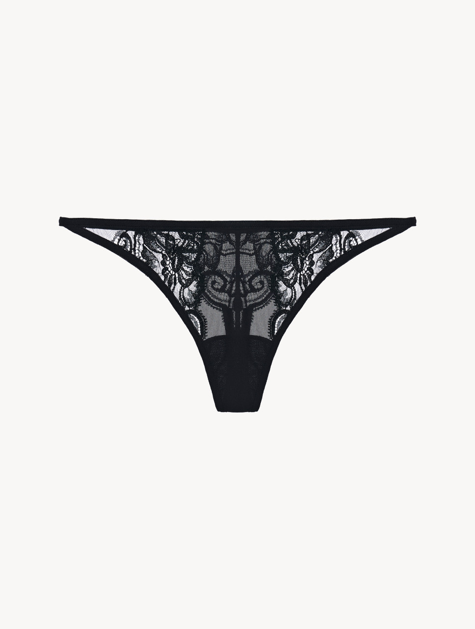 black g string lace