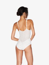 Bodysuit in off-white stretch tulle_2