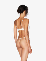 Thong in off-white stretch tulle_2