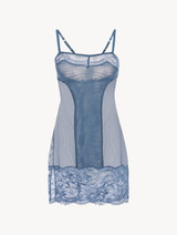 Dark blue lace slip_0