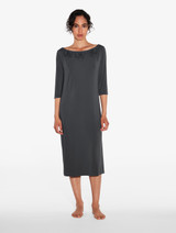 Nightdress in charcoal grey_1