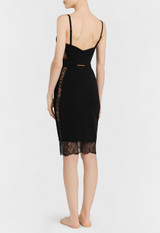 Black Padded Underwired Dress_2