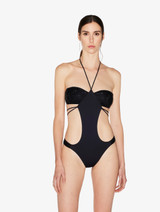 Trikini in Black with beading_1