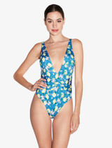Blue Printed Swimsuit_1