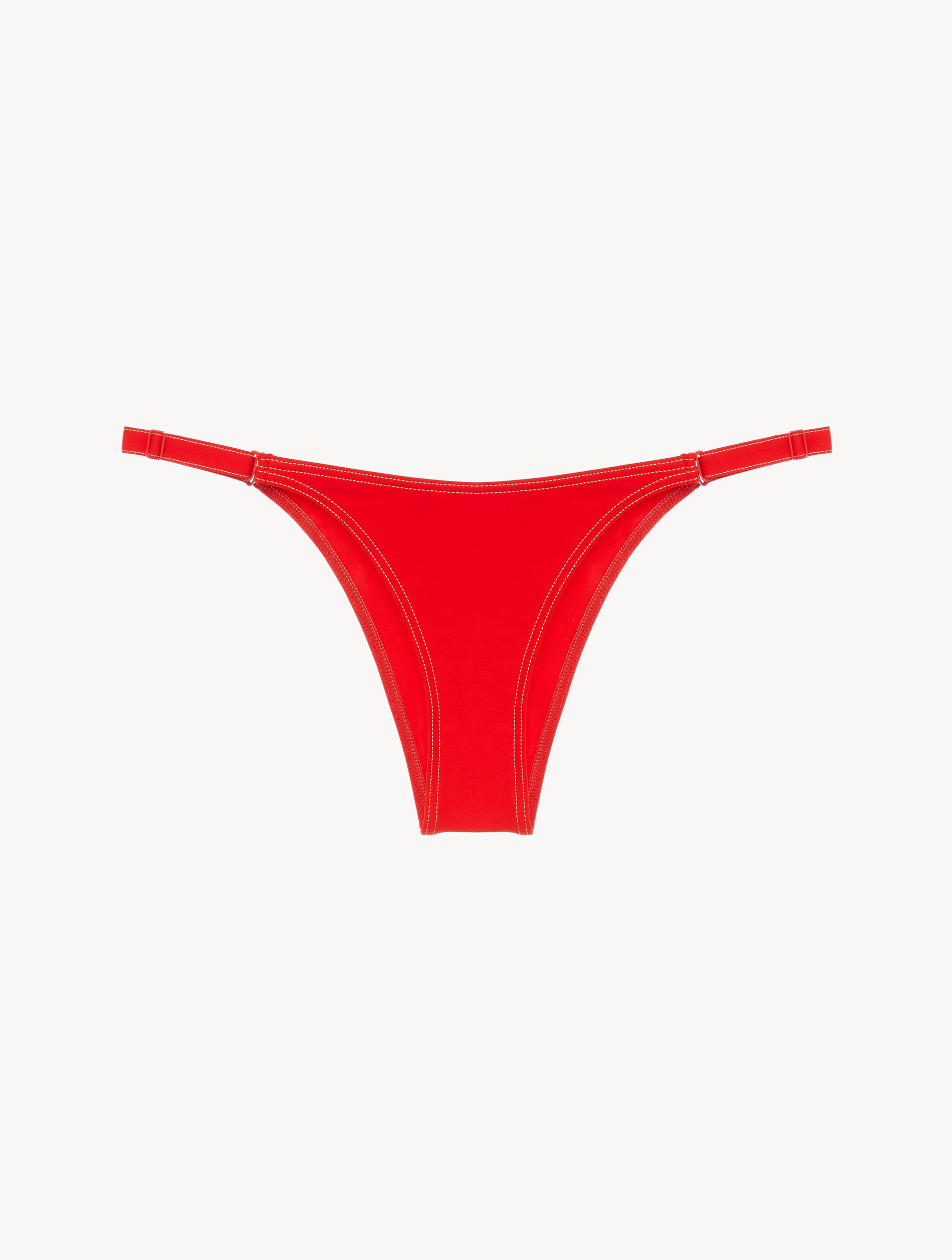 Bandeau Swim Top - Red Hibiscus Camo