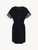 Short nightgown in black modal jersey_0