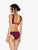 Bralette bikini top in Red and Blue_2