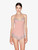 Cashmere Blend Ribbed Camisole in Blush Clay with Frastaglio_1