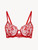 Red lace underwired bra_0
