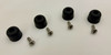 Rubber Bottom Bumpers (set of 4) with screws