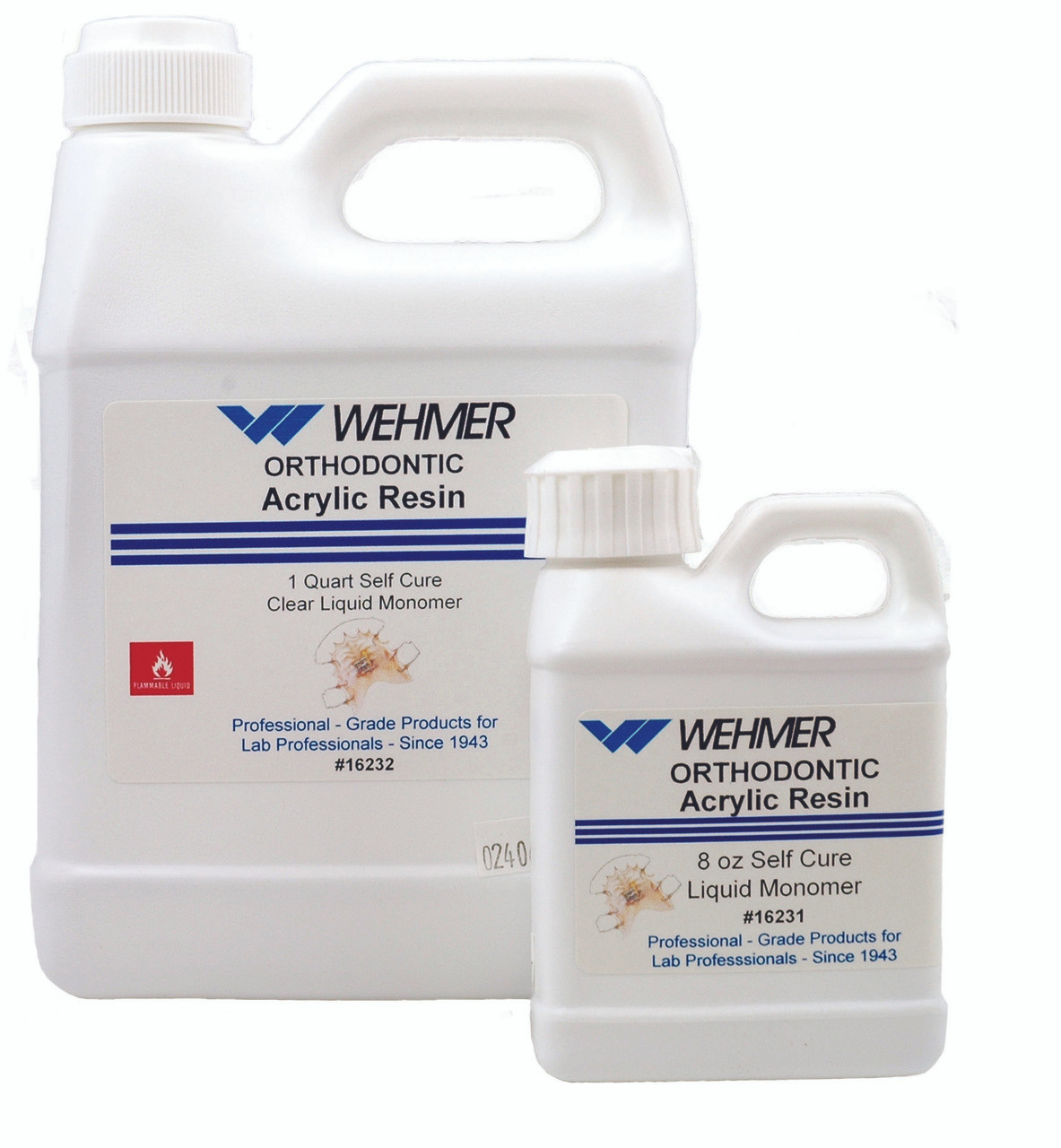 Wehmer Cross-Linked Self Cure Monomer - Clear 8 oz.